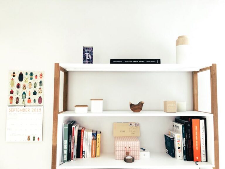 Home Storage - books on shelf
