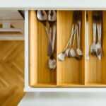 Home Storage - silver utensils in drawer