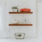 Laundry Room - brown wooden rack